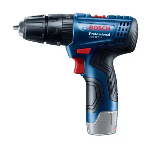 Furadeira de Impacto Parafusadeira a Bateria Bosch GSB 120-LI 12V (Sem Bateria)