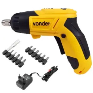 Parafusadeira à Bateria Vonder 3.6V Bivolt PBV 120 Parafusadeira à Bateria Vonder 3.6V Bivolt PBV 120