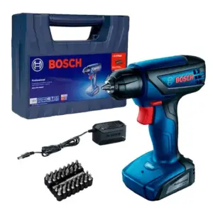 Parafusadeira Bosch Smart 12V com 32 bits e Maleta GSR 1000
