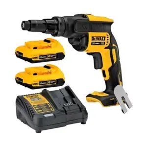 Parafusadeira Drywall Dewalt XR 20V com 2 Baterias 2Ah DCF622 Parafusadeira Drywall Dewalt XR 20V com 2 Baterias 2Ah DCF622