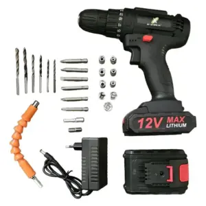 Parafusadeira Furadeira X-Cell 340W 12V com 2 Baterias e Acessórios XCFU12 Parafusadeira Furadeira X-Cell 340W 12V com 2 Baterias e Acessórios XCFU12