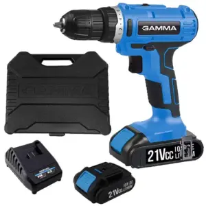 Parafusadeira Furadeira à Bateria Gamma 21V 3/8 Pol Bivolt G12103/BR