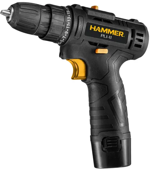 Parafusadeira Furadeira a Bateria Hammer GYPLI11 12V
