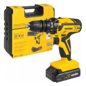 Parafusadeira e Furadeira Vonder PFV112QR 12V Bivolt