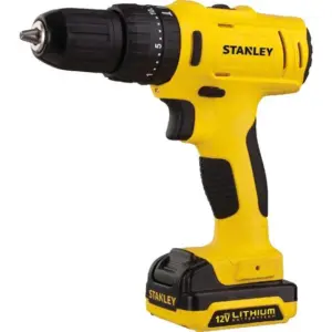 Parafusadeira e Furadeira de Impacto Stanley SCD121S1-BR 12V com 1 Bateria Bivolt