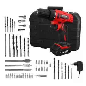 Parafusadeira Furadeira Mondial com Maleta Bivolt PF-07MA Parafusadeira Furadeira Mondial com Maleta Bivolt PF-07MA