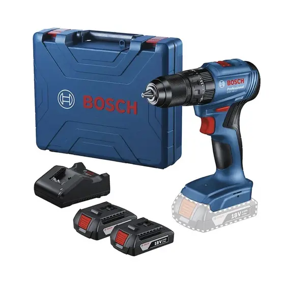 Parafusadeira Furadeira à Bateria Bosch 1/2 18V 1900 RPM GSB 185-LI