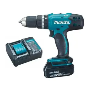 Parafusadeira Furadeira de Impacto Makita 18 Velocidades com 1 Bateria DHP453 Parafusadeira Furadeira de Impacto Makita 18 Velocidades com 1 Bateria DHP453