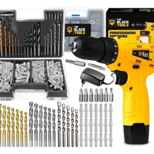 Parafusadeira Furadeira à Bateria The Black Tools 3/8 TB12A