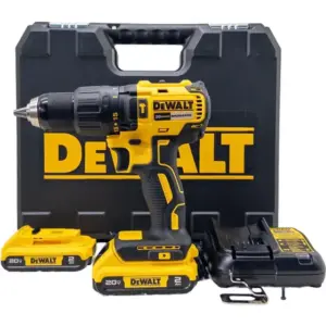 Parafusadeira Furadeira à Bateria Dewalt 1/2 20V Bivolt com 2 Baterias e Maleta DCD7781D2BR