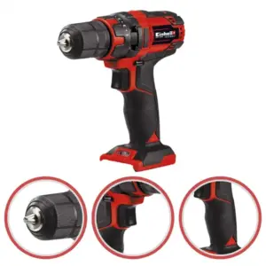 Parafusadeira Furadeira à Bateria Einhell 18V Portátil Sem Fio Mandril 10mm