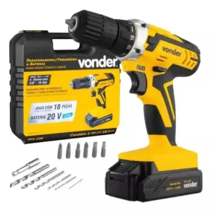 Parafusadeira Furadeira a Bateria Vonder PFV238 20V Parafusadeira Furadeira a Bateria Vonder PFV238 20V