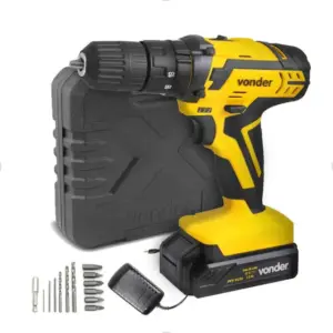 Parafusadeira Furadeira de Impacto a Bateria Vonder PFV012I 12V