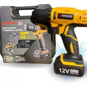 Parafusadeira Furadeira à Bateria Yamasaki 12V 1500 mAh Parafusadeira Furadeira à Bateria Yamasaki 12V 1500 mAh