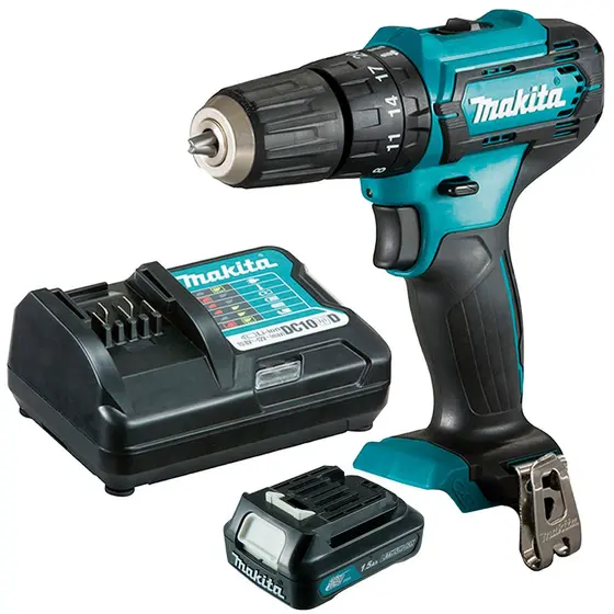 Parafusadeira Furadeira de Impacto a Bateria Makita HP333DWYX3 12V