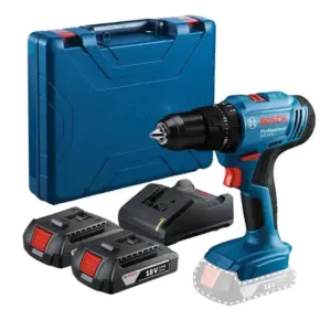 Parafusadeira Furadeira de Impacto à Bateria Bosch com Acessórios GSB 183