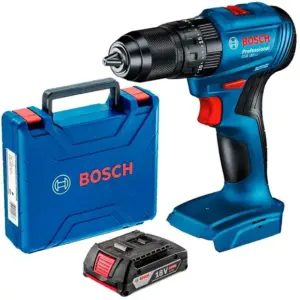 Parafusadeira Furadeira de Impacto Bosch GSB 185-LI 18V com Kit Bateria 2.0Ah e Maleta 06019K31E6 Parafusadeira Furadeira de Impacto Bosch GSB 185-LI 18V com Kit Bateria 2.0Ah e Maleta 06019K31E6