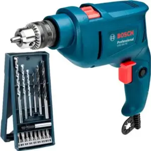 Parafusadeira Furadeira de Impacto Bosch 110V com Kit 15 Peças X-Line GSB 450 RE Parafusadeira Furadeira de Impacto Bosch 110V com Kit 15 Peças X-Line GSB 450 RE