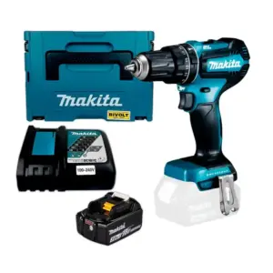 Parafusadeira Furadeira Makita 18V 13mm 60Nm Brushless com Bateria Profissional DHP485RFJ Parafusadeira Furadeira Makita 18V 13mm 60Nm Brushless com Bateria Profissional DHP485RFJ