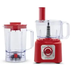 Processador de Alimentos Arno Multichef Limpa Fácil Vermelho 700W
