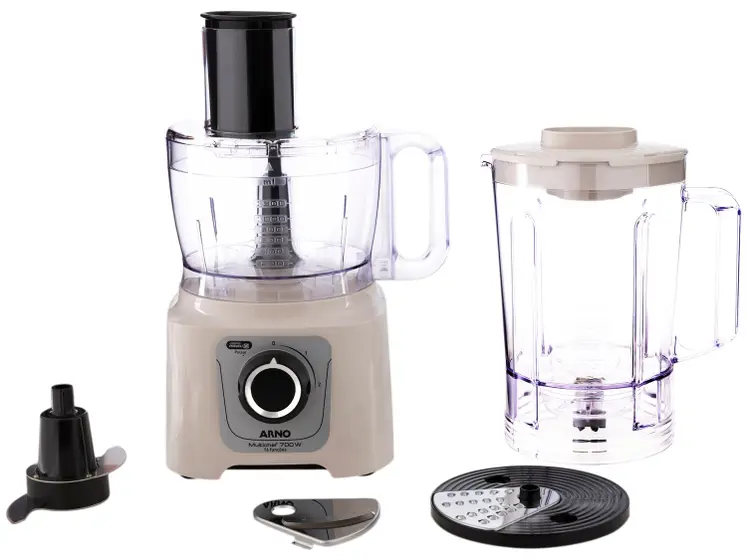 Processador de Alimentos Arno Multichef Marfim 700W 16 Funções MP62
