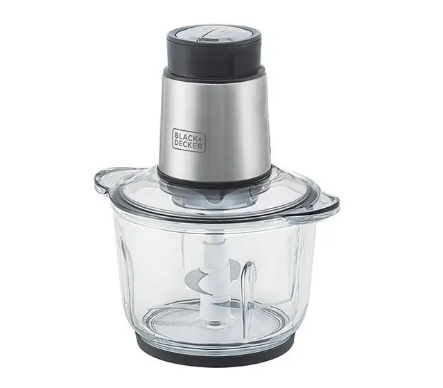 Processador de Alimentos Black+Decker Gourmand Gris Inox 220V MP300G