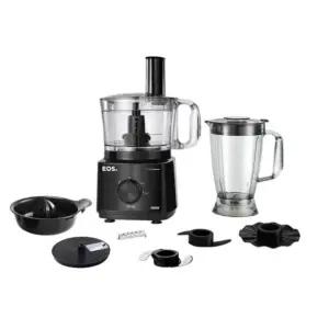 Processador de Alimentos EOS Multipro 7 em 1 All Black Inox 900W 110V EPS01P
