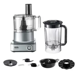 Processador de Alimentos EOS Premium Multipro Master Digital 7 em 1 Prata 1000W 110V EPS03S