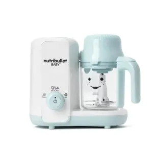 Processador de Alimentos NutriBullet Baby Steam + Blend Branco/Azul