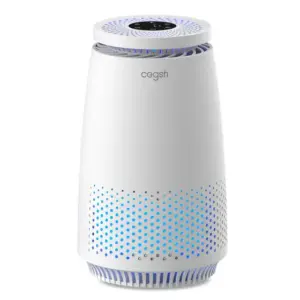 Purificador de Ar Cegsin com Filtro HEPA 3 em 1 para 1100ft², Branco AP005C