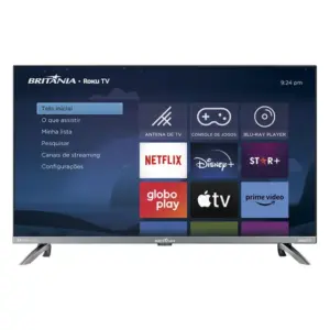 Smart TV LED Britânia 32″ Dolby Audio BTV32G7PR2CSGBLH Smart TV LED Britânia 32″ Dolby Audio BTV32G7PR2CSGBLH