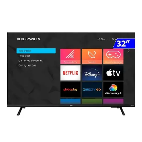 Smart TV DLED HD AOC 32″ 32S5045