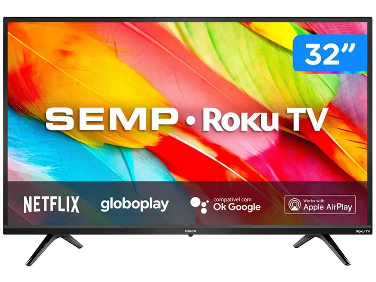Smart TV LED HD Semp 32″ Wi-Fi R6500