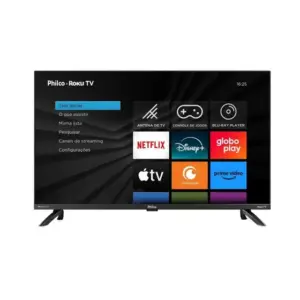 Smart TV LED Philco 32″ Roku TV Borda Infinita Smart TV LED Philco 32″ Roku TV Borda Infinita