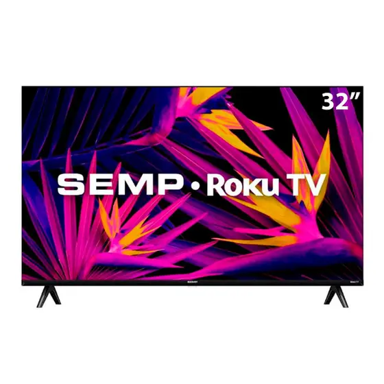 Smart TV LED Semp TCL 32″ Full HD Roku TV 32R6610