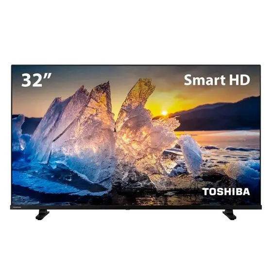 Smart TV DLED HD Toshiba 32″ VIDAA com Assistente de Voz TB020M