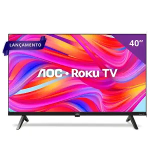 Smart TV DLED AOC 40″ Full HD Roku TV 40S5045/78G