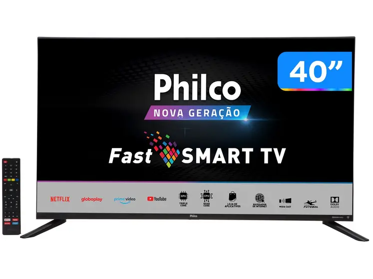 Smart TV LED Philco 40″ Full HD PTV40G70N5CBLF