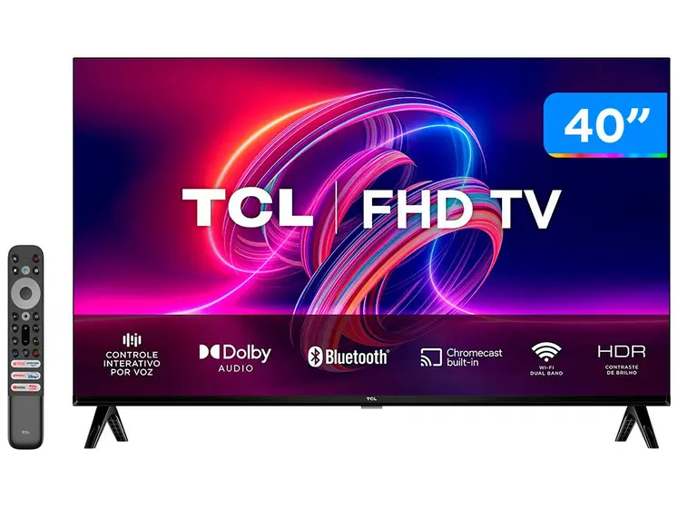 Smart TV LED TCL 40″ Full HD Android TV 40S5400A