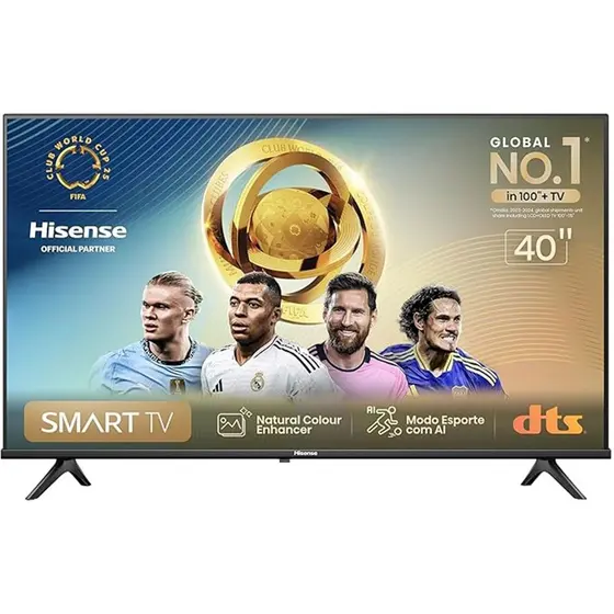 Smart TV DLED Full HD Hisense 40″ VIDAA DTS-HD