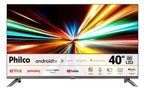 Smart TV LED Philco 40″ Android TV PTV40M9GACGB