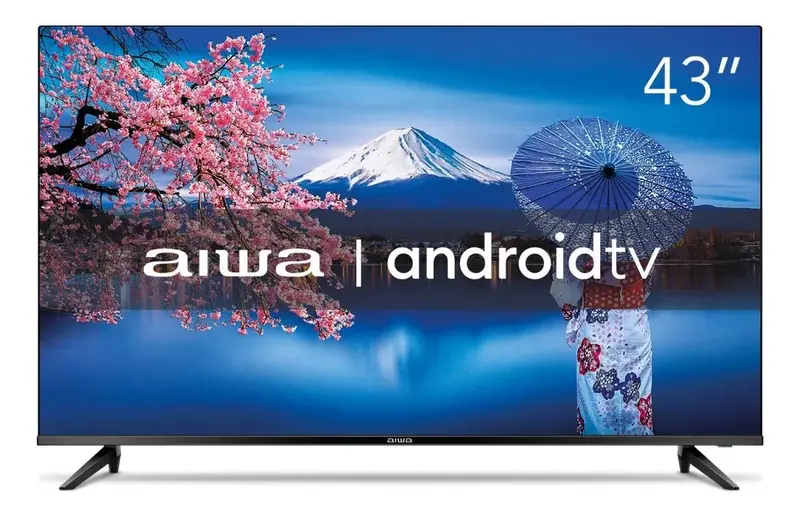 Smart TV LED Aiwa 43″ Android TV AWSTV43BL02A