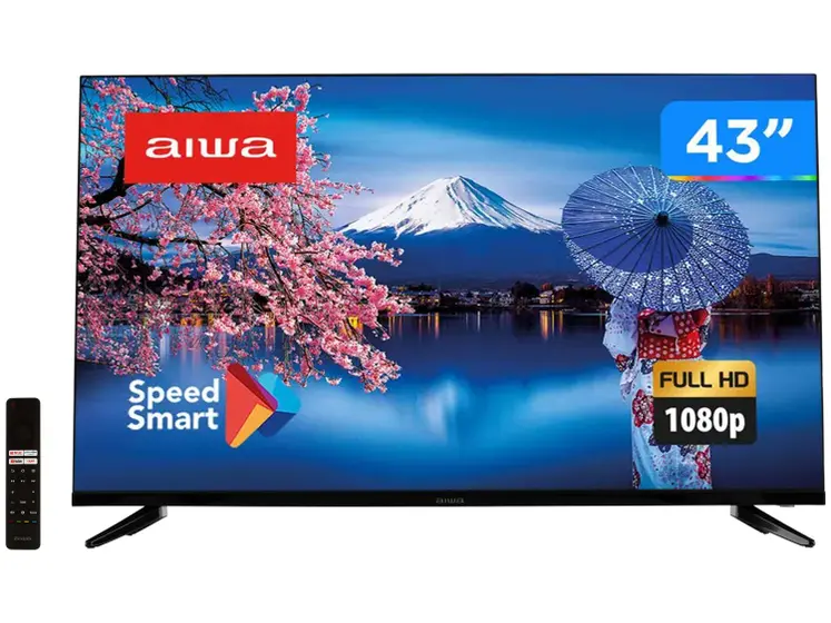 Smart TV D-LED Aiwa 43″ Full HD IPS HDR