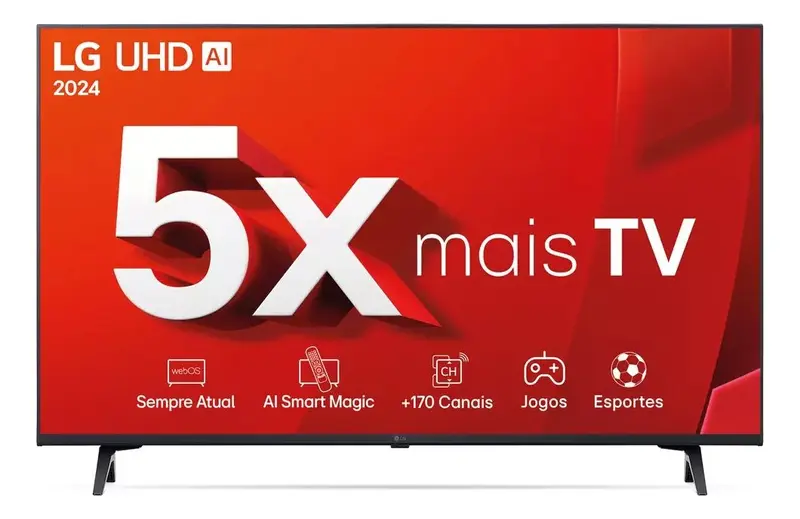 Smart TV UHD LG 43″ 4K Processador a5 AI 43UT8000