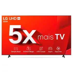 Smart TV UHD LG 75″ 4K webOS 24 75UT8050 Smart TV UHD LG 75″ 4K webOS 24 75UT8050