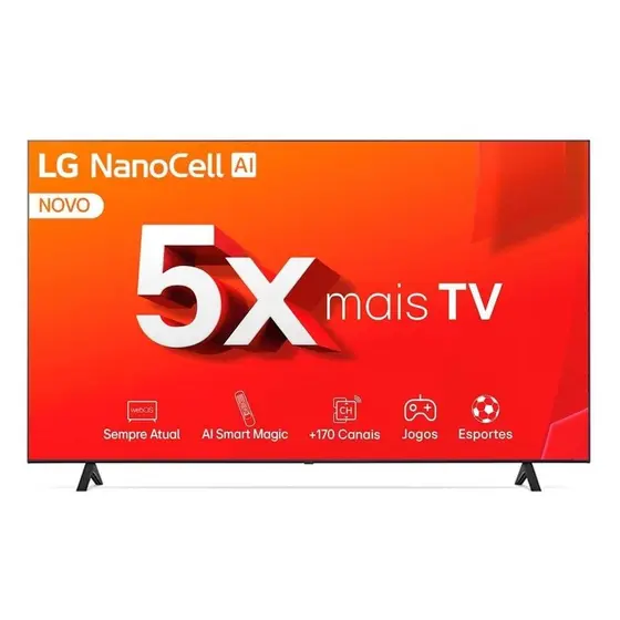 Smart TV NanoCell LG 65″ 4K AI 65NANO80TSA