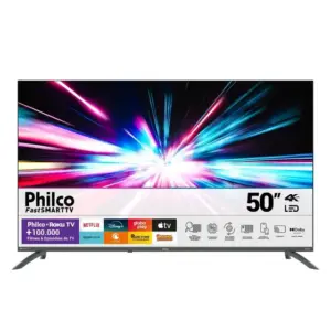 Smart TV LED 4K UHD Philco 50″ Wi-Fi PTV50VA4REGB Smart TV LED 4K UHD Philco 50″ Wi-Fi PTV50VA4REGB