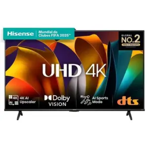 Smart TV DLED 4K Hisense 50″ VIDAA DTS-HD Dolby Audio
