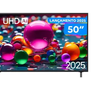 Smart TV UHD LG 50″ 4K webOS 25 AI Processor 50UA8550PSA Smart TV UHD LG 50″ 4K webOS 25 AI Processor 50UA8550PSA