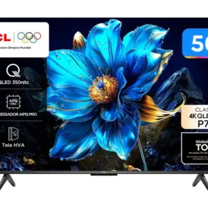 Smart TV QLED TCL 50″ 4K UHD Google TV 50P7K Smart TV QLED TCL 50″ 4K UHD Google TV 50P7K